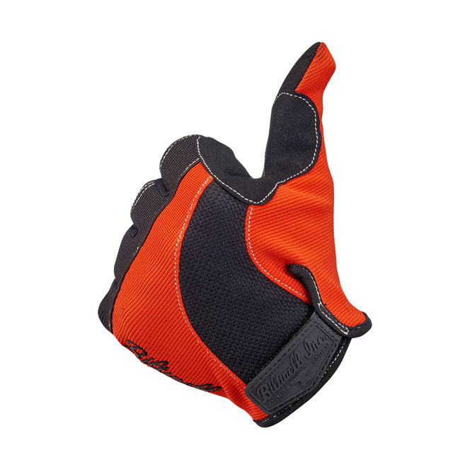 Biltwell Moto Gloves Orange / Black
