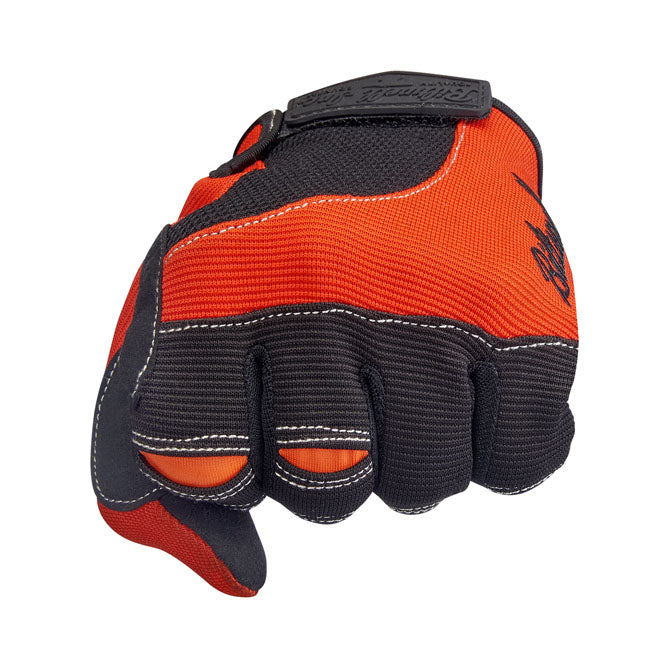 Biltwell Moto Gloves Orange / Black