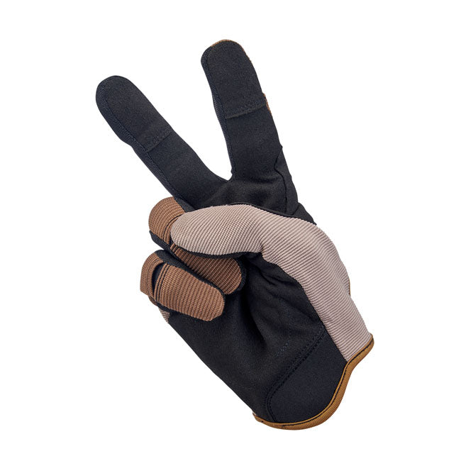 Biltwell Moto Gloves Coyote / Black