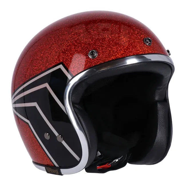 13 And A Half Magazine Skull Bucket Flake Amber FREE UK Delivery, FREE 365 Day Returns | Moto Central