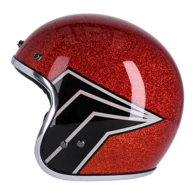 13 And A Half Magazine Skull Bucket Flake Amber FREE UK Delivery, FREE 365 Day Returns | Moto Central