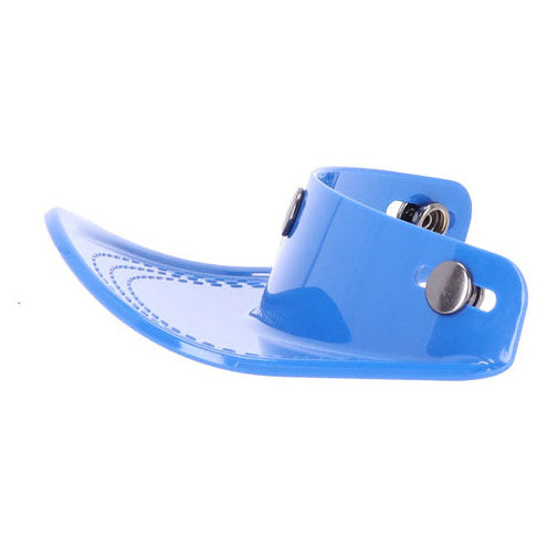 13 And A Half Scum Three-Stud Open-Face Helmet Peak Blue - rear view