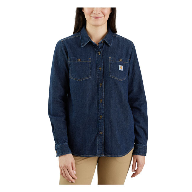 Carhartt Midweight Ladies Denim Shirt