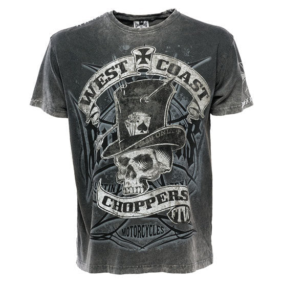 West Coast Choppers Cash Only T-Shirt Black - primary product view