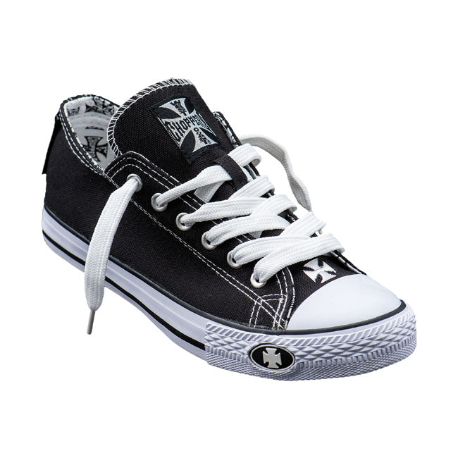 West Coast Choppers Warrior Low Tops Shoes Black
