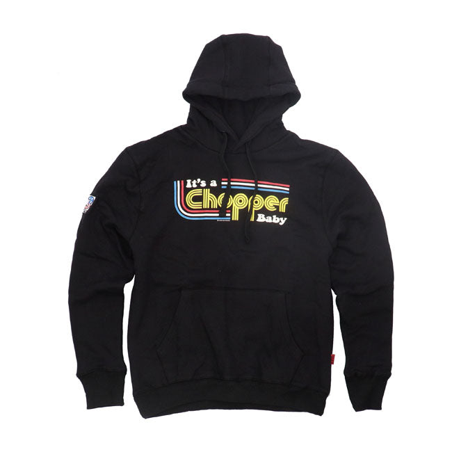 13 And A Half Magazine It'S A Chopper Baby Hoodie