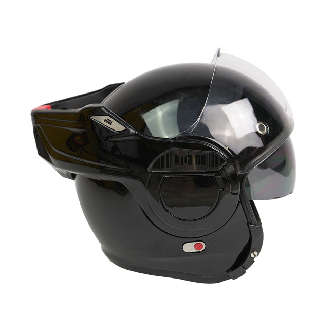 ByCity 180 Tech Convertible Black Shiny Helmet