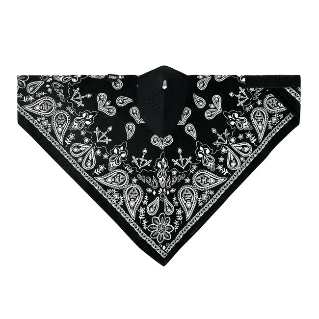 ZAN Headgear Neodanna Mask Black Paisley