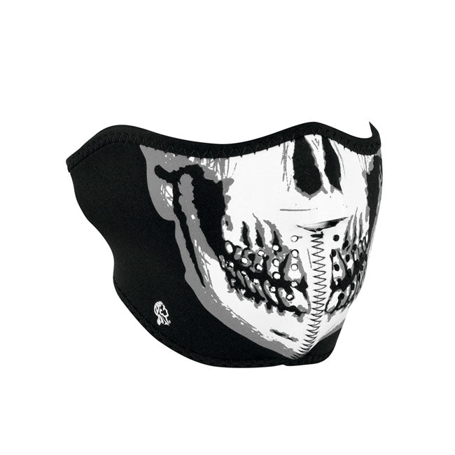 ZAN Headgear Neoprene Half Mask Skull Face