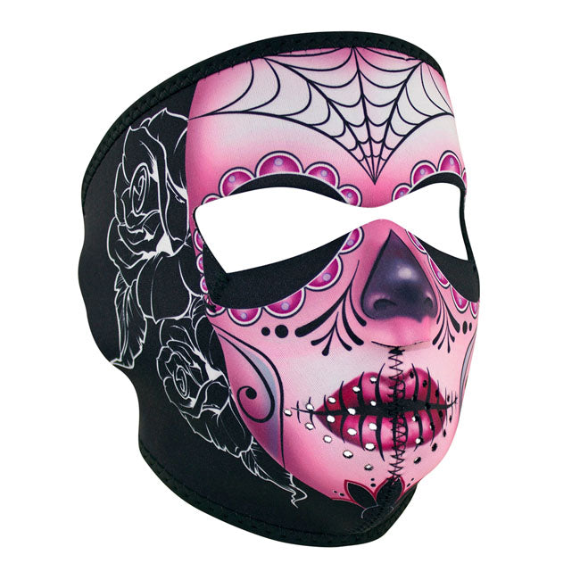 ZAN Headgear Neoprene Full Mask Sugar Skull