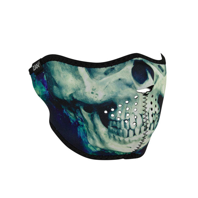 ZAN Headgear Neoprene Half Mask Paint Skull