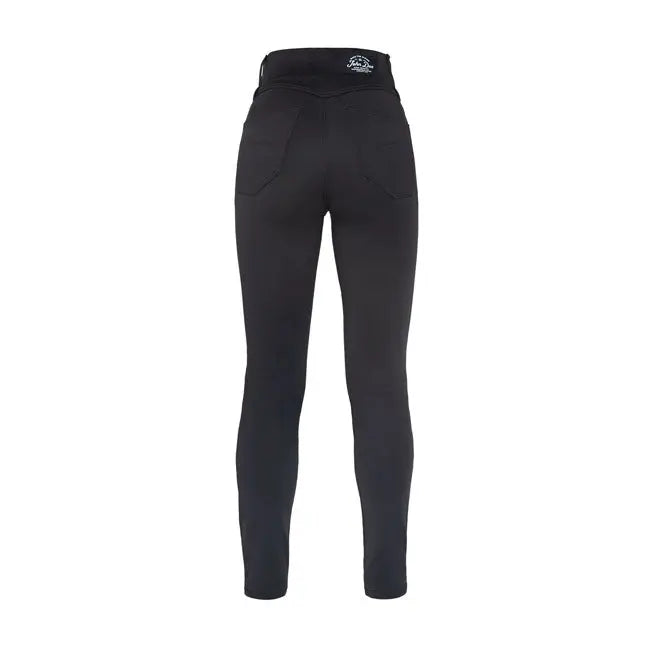 John Doe Jeggy Ladies Trouser Black - FREE UK Shipping, FREE 365 Day Returns | Moto Central
