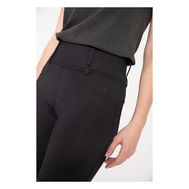 John Doe Jeggy Ladies Trouser Black - FREE UK Shipping, FREE 365 Day Returns | Moto Central