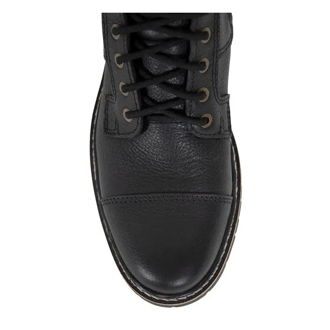 John Doe Rover Leather Boots Black - FREE UK Shipping, FREE 365 Day Returns | Moto Central