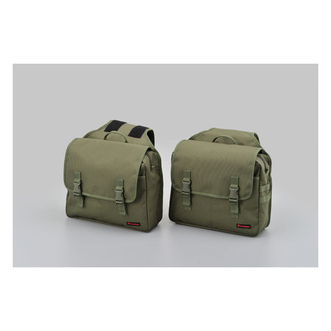 Daytona Henleybegins Throw-Over Saddlebag Set 20L. Khaki