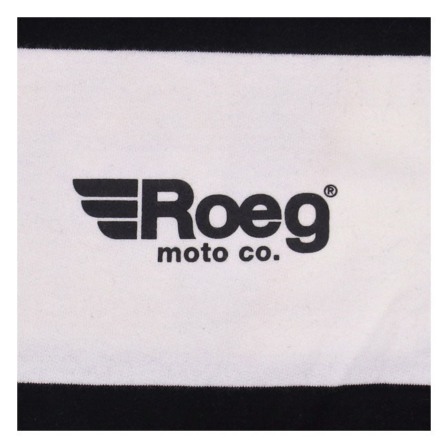 Roeg Shawn Stripe Sweatshirt Off-White / Black