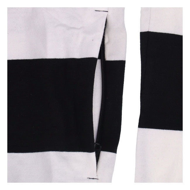 Roeg Shawn Stripe Sweatshirt Off-White / Black