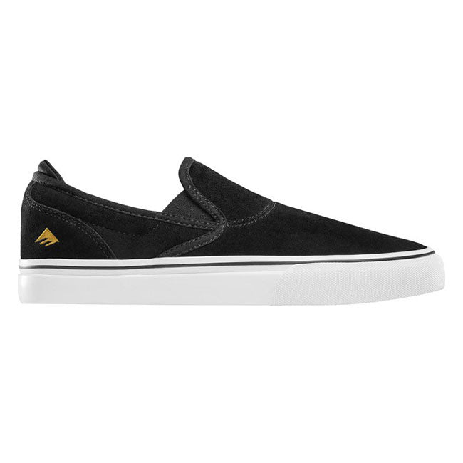 Emerica Wino G6 Slip On Black / White / Gold