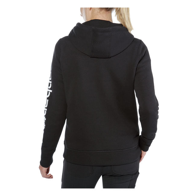 Carhartt Logo Sleeve Ladies Hoodie Black