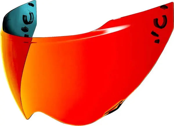 Icon Domain Helmet Shield Visor Calypso Red - FREE UK Shipping, FREE 365 Day Returns | Moto Central