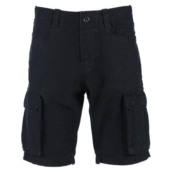 Army Surplus Fostex Cargo Short Stonewashed Black - care product bottle view