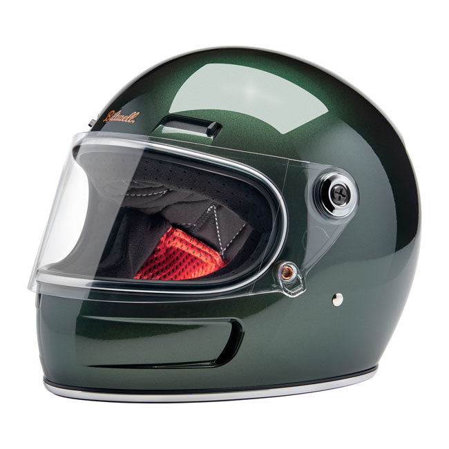 Biltwell Gringo SV Full Face Helmet Sierra Green FREE UK Delivery