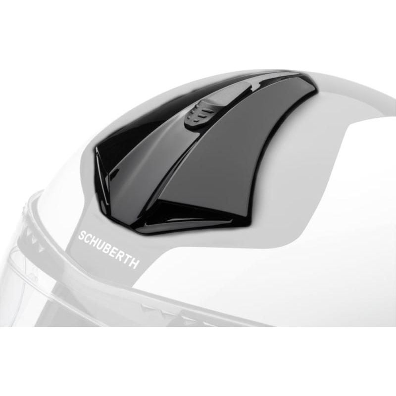 Schuberth C3 Pro Helmet Top Vent Gloss Silver FREE Delivery & Returns