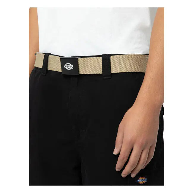 Dickies Orcutt Belt Khaki - FREE UK Shipping, FREE 365 Day Returns | Moto Central