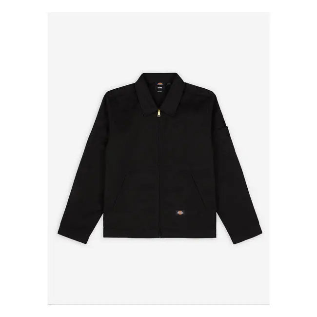 Dickies Unlined Eisenhower Jacket Black - FREE UK Shipping, FREE 365 Day Returns | Moto Central