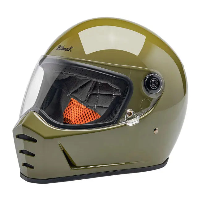 Biltwell Lane Splitter Olive Green  - FREE UK Shipping, FREE 365 Day Returns | Moto Central