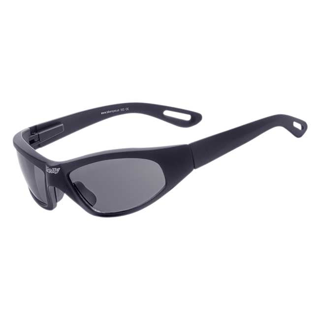 Helly Biker Shades Black Angel Smoke Plain