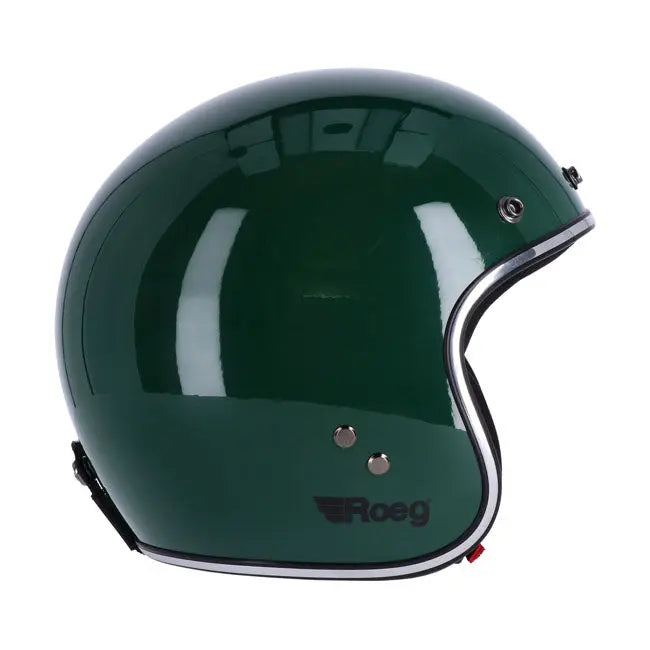 Roeg Jettヘルメット Lサイズ レーシンググリーン Roeg Jett Open Face Helmet Racing Green FREE Delivery, 365 Day Returns