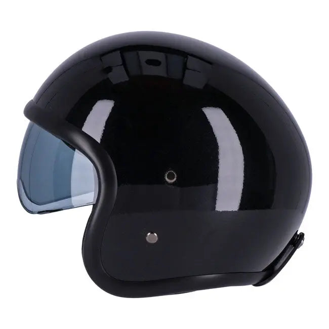 Roeg Sundown Gloss Black - FREE UK Shipping, FREE 365 Day Returns | Moto Central