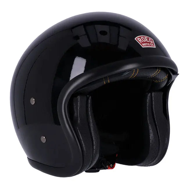 Roeg Sundown Gloss Black - FREE UK Shipping, FREE 365 Day Returns | Moto Central