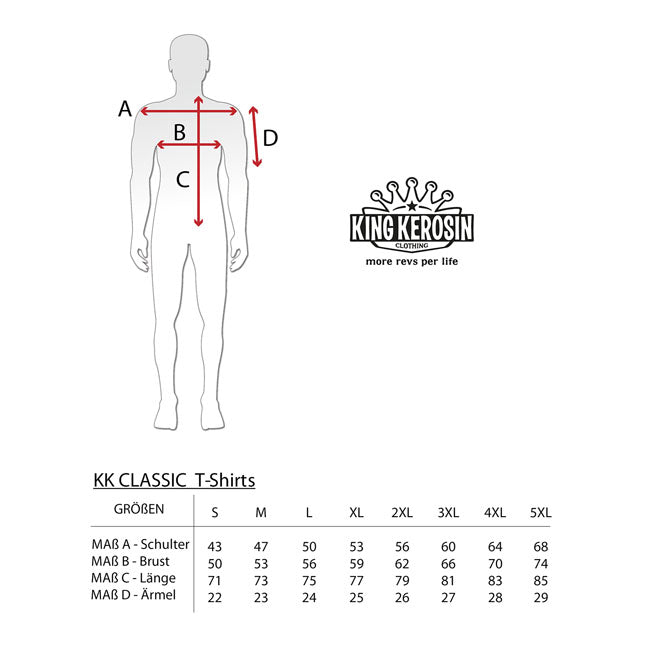 King Kerosin EL Caballero T-Shirt Black