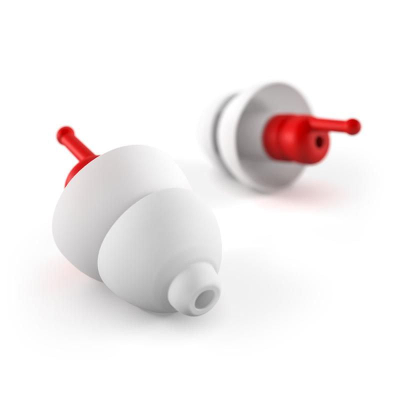 Alpine Motosafe Race Earplugs White With Mini Grip - FREE UK Delivery - Moto Central