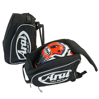 Arai Helmet Rucksack Black - FREE UK Shipping, FREE 365 Day Returns | Moto Central