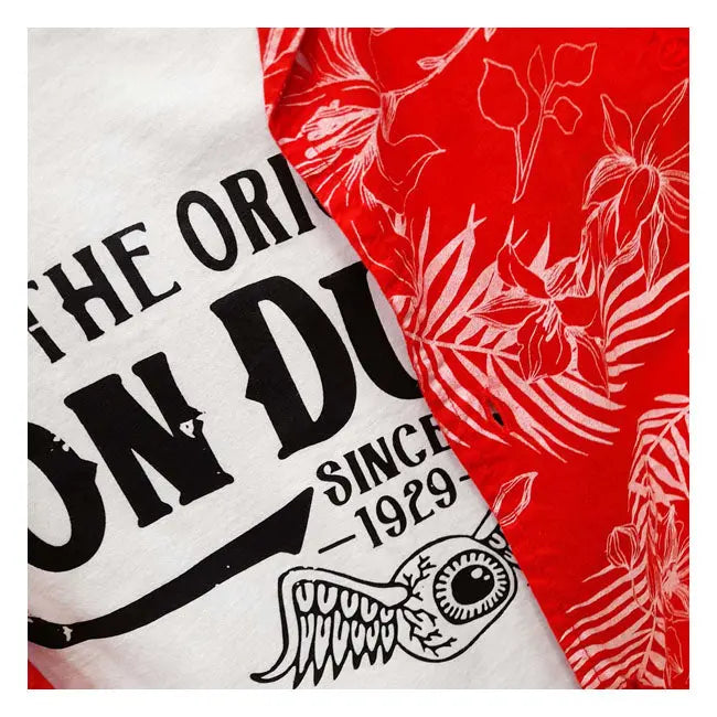 Von Dutch Original T-Shirt White FREE UK Delivery, FREE 365 Day Returns | Moto Central