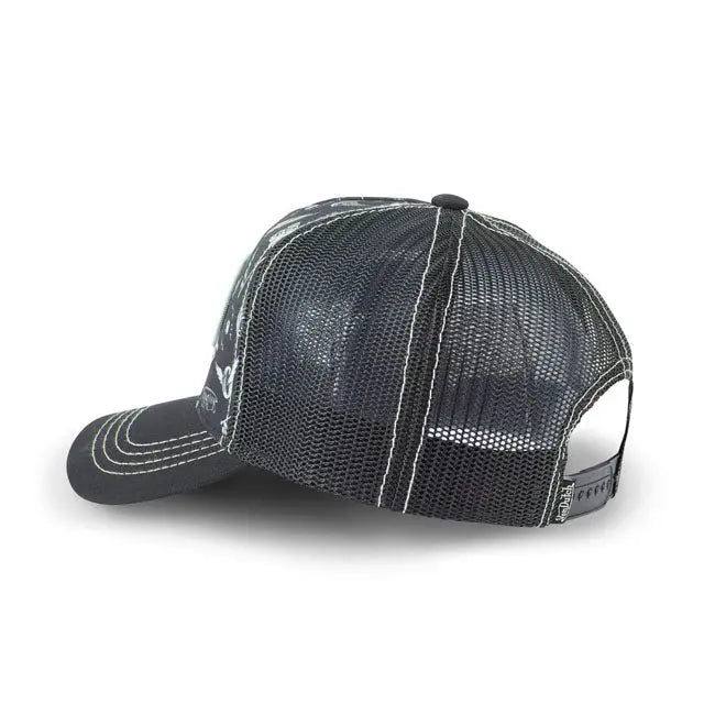 Von Dutch Lifestyle Cap Graphic Design Black / White FREE UK Delivery, FREE 365 Day Returns | Moto Central