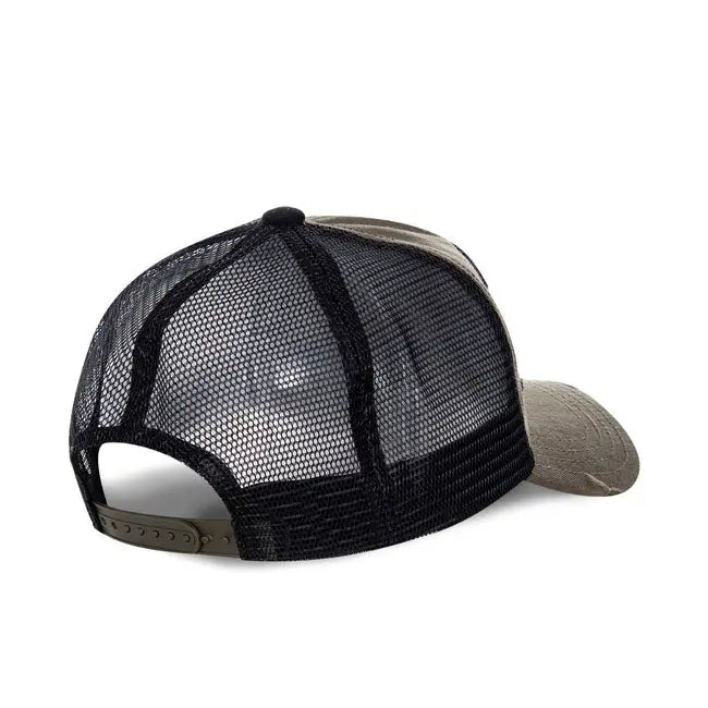 Von Dutch Heritage Cap Square Patch Eyes Khaki FREE UK Delivery, FREE 365 Day Returns | Moto Central