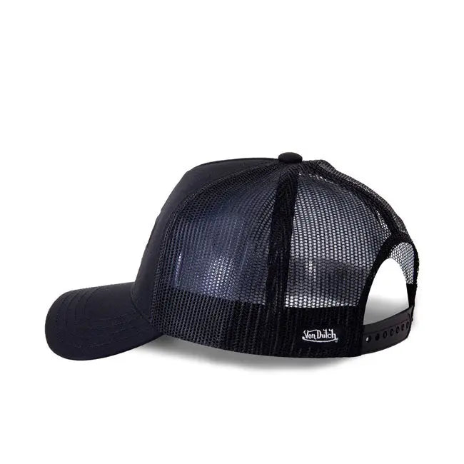 Von Dutch Heritage Cap California Black / White FREE UK Delivery, FREE 365 Day Returns | Moto Central
