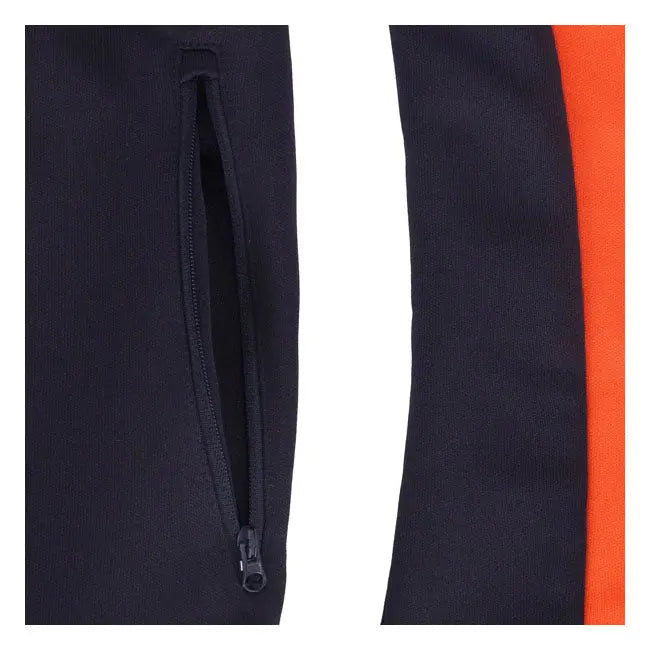 Roeg Hank Track Textile Jacket Navy / Orange - FREE UK Shipping, FREE 365 Day Returns | Moto Central