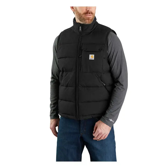 Carhartt Loose Fit Montana Insulated Vest Black FREE UK Delivery, FREE 365 Day Returns | Moto Central