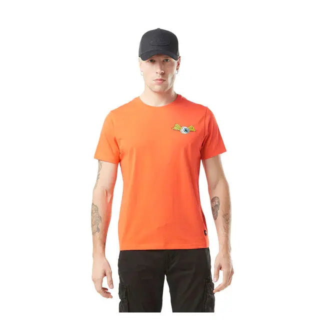 Von Dutch Eye T-Shirt Orange FREE UK Delivery, FREE 365 Day Returns | Moto Central