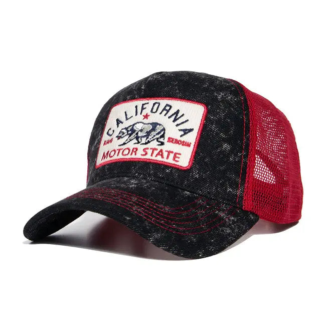 King Kerosin Motor State Cap Black FREE UK Delivery, FREE 365 Day Returns | Moto Central