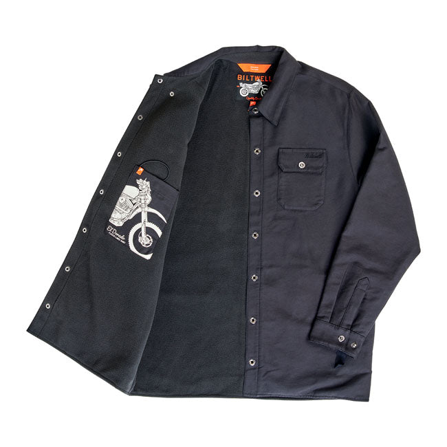 Biltwell EL Dorado Shirt Jacket Black