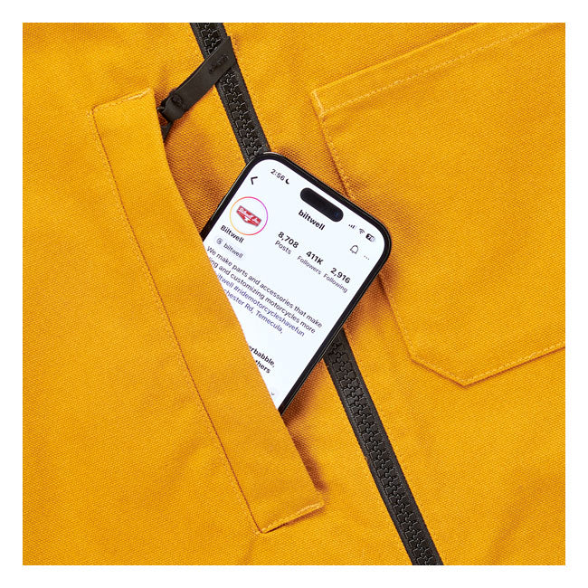 Biltwell 4 Speed Vest Gold