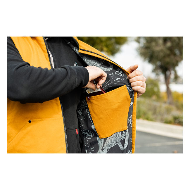 Biltwell 4 Speed Vest Gold