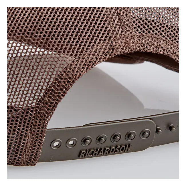 Biltwell Bark Snap Back Cap Brown Camo - FREE UK Shipping, FREE 365 Day Returns | Moto Central