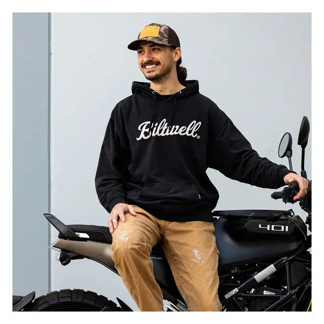 Biltwell Bark Snap Back Cap Brown Camo - FREE UK Shipping, FREE 365 Day Returns | Moto Central